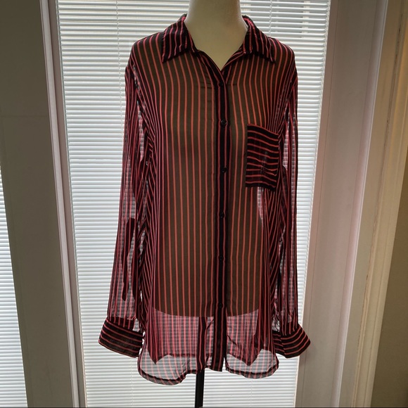 Candy Couture Tops - 🌸5/$25🌸 Candy Couture Size L Tunic Length Blouse